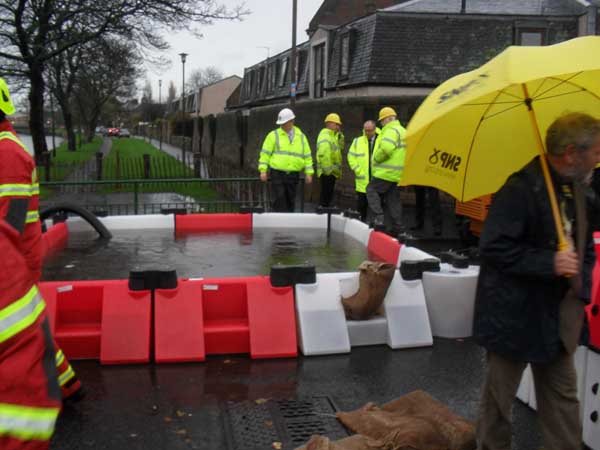 Floodstop flood defence reservoir